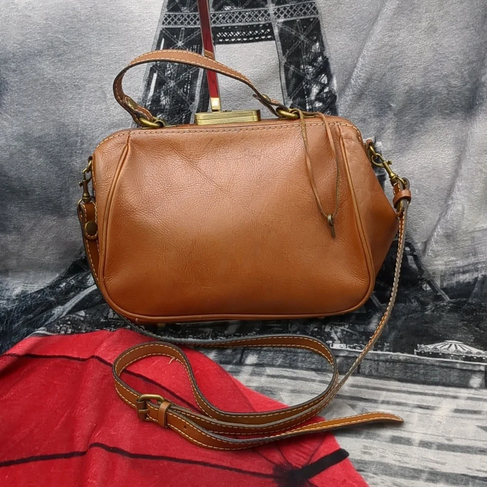 Patricia Nash Brown satchel